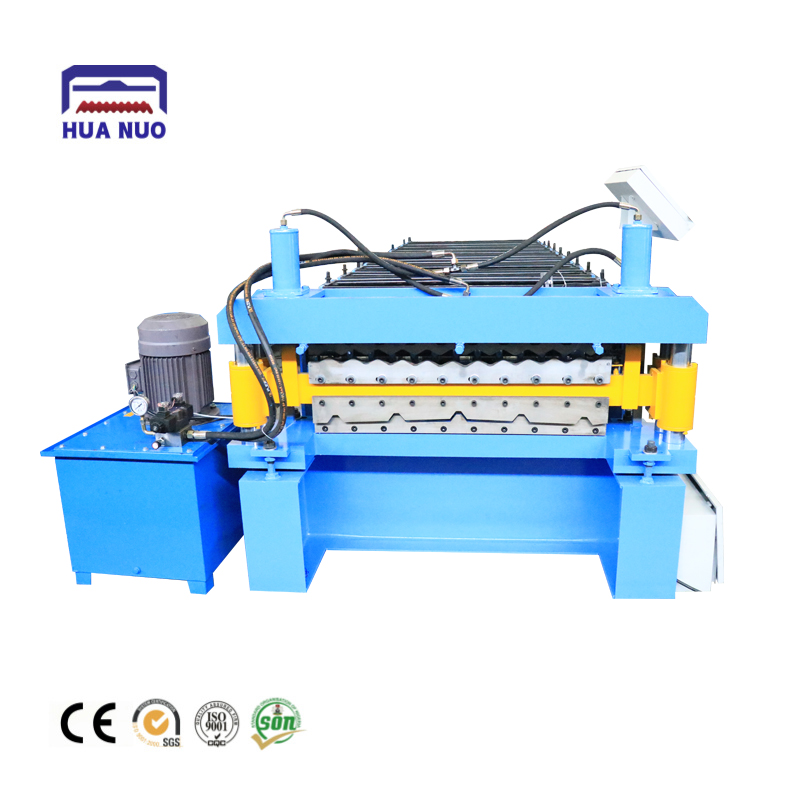 820-810 Double Layer Roof Forming Machine1