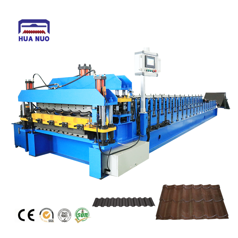 1100 Fillet Are c21 doubule laver glazed tile machine2