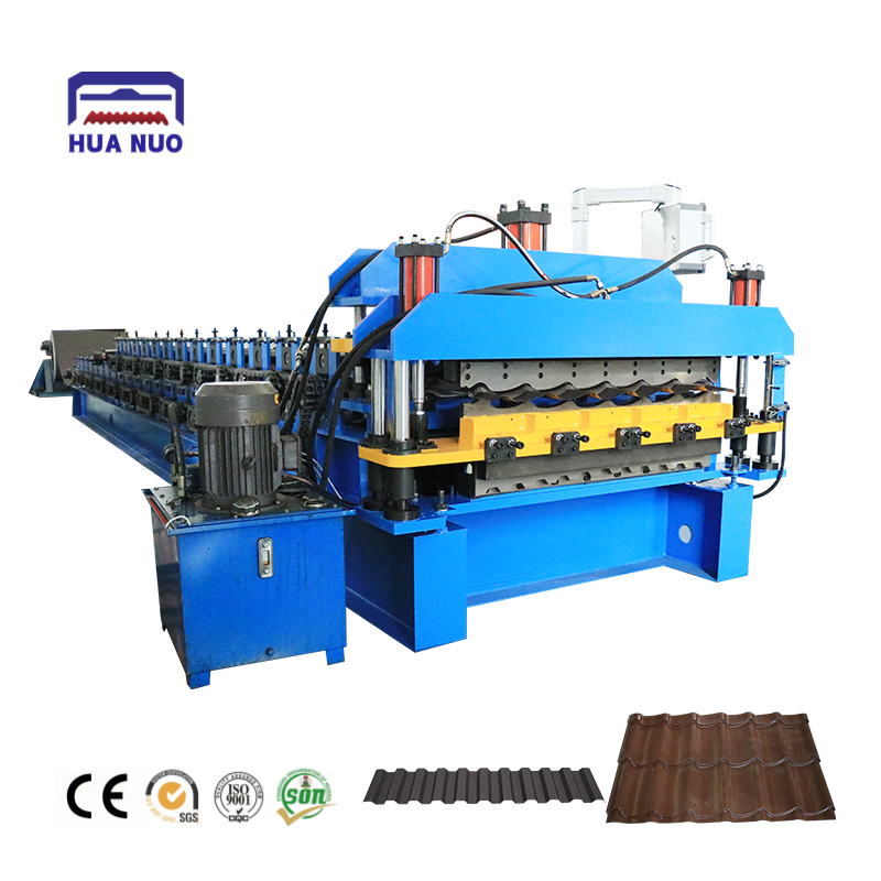 1100 Fillet Are c21 doubule laver glazed tile machine
