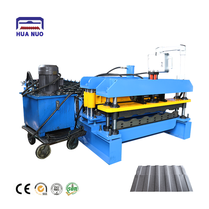 Huanuo Cold-formed Glazed Tile Machine: Leading the intelligent upgrade of building materials equipment with technological innovation