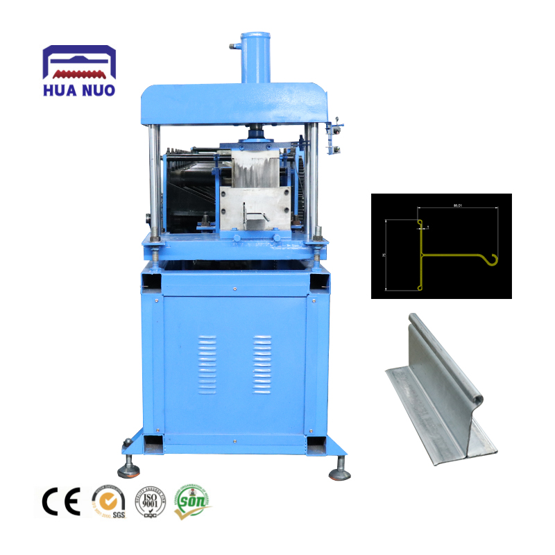 Roller shutter bottom connecting plate machine5