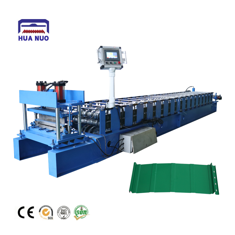 500 Concealed roof panel machine