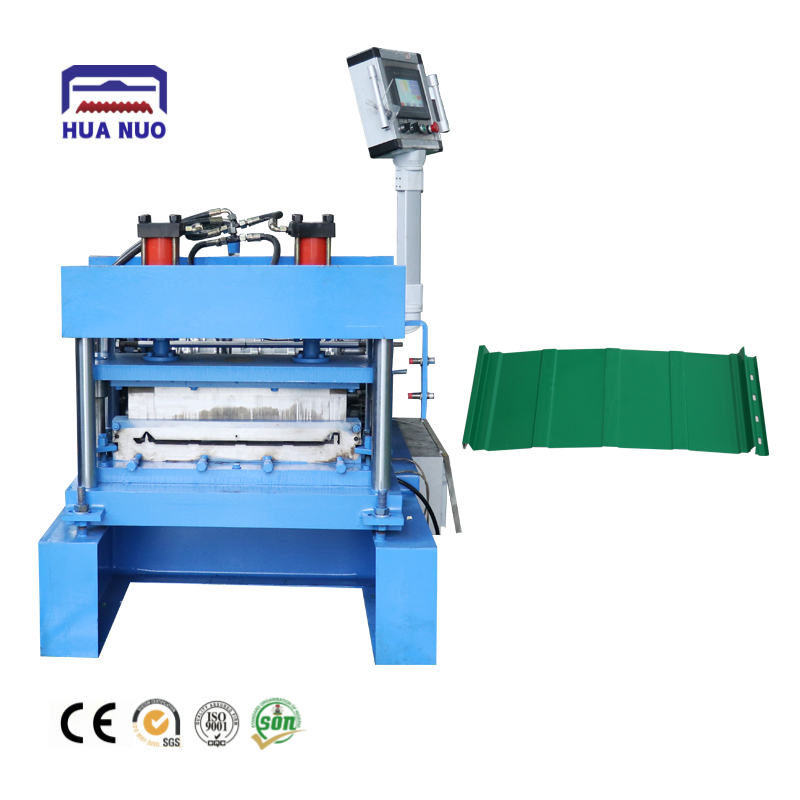 500 Concealed roof panel machine2