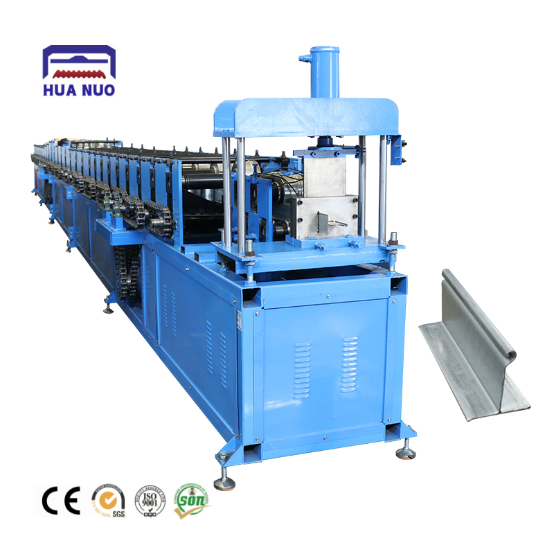 Roller shutter bottom connecting plate machine1