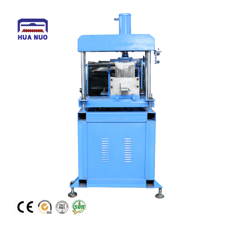 Roller shutter bottom connecting plate machine6