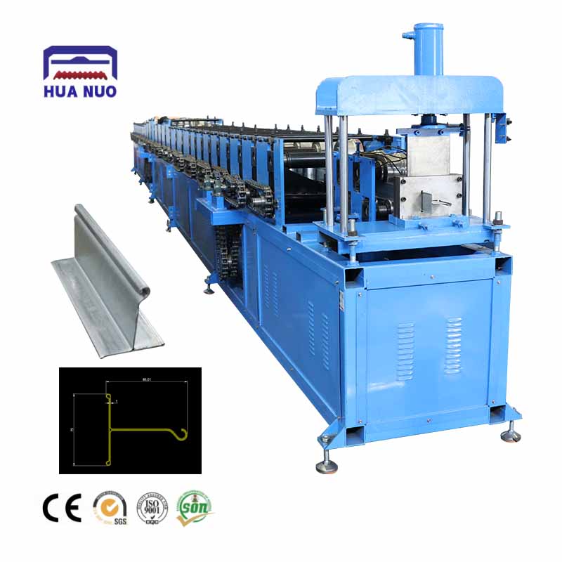 Roller shutter bottom connecting plate machine3