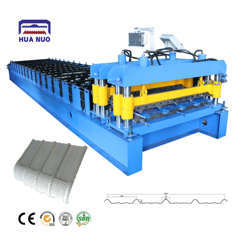 H30-255-1020 Single layer  Arch Pressing   Roofing Machine3