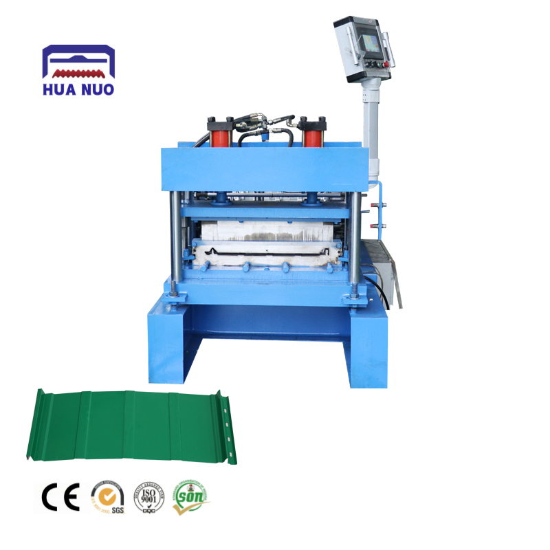 500 Concealed roof panel machine4
