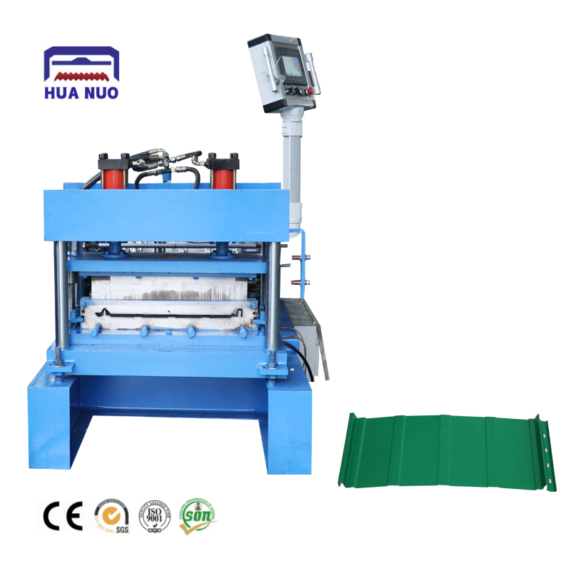 500 Concealed roof panel machine1