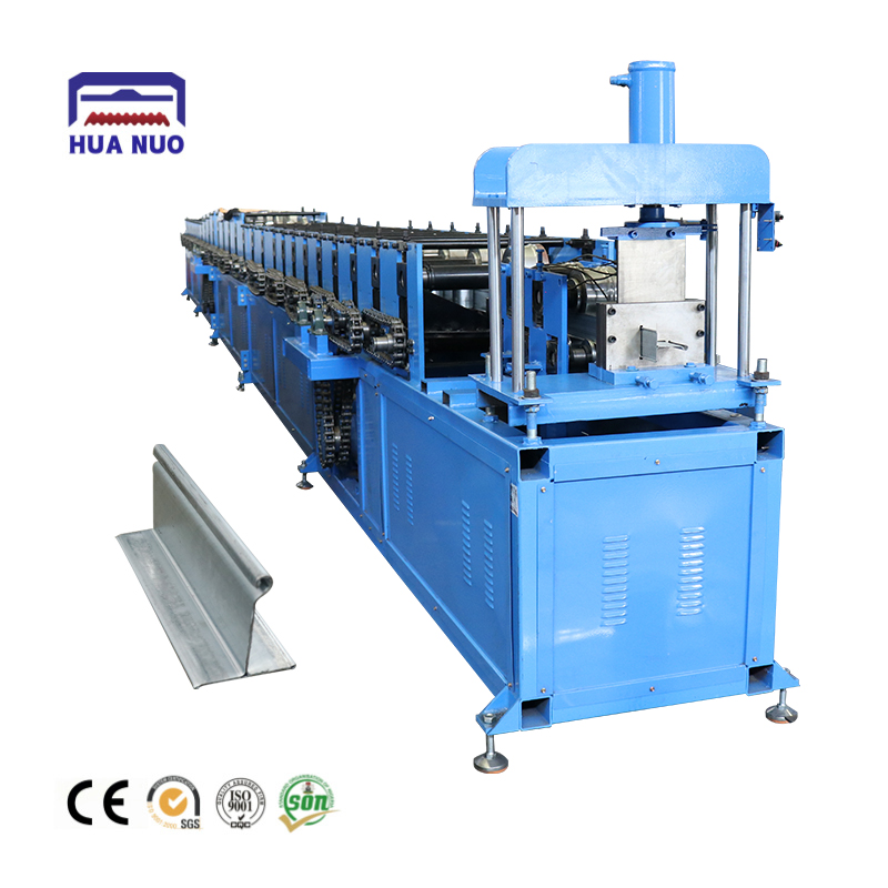 Roller shutter bottom connecting plate machine2