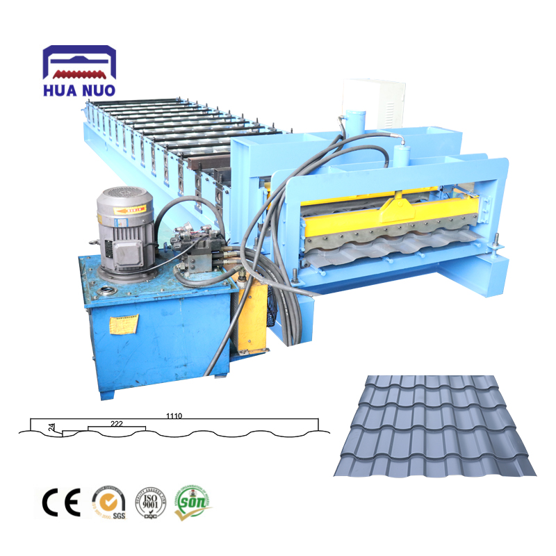 H24-222-1110 Glazed Tile forming machine3