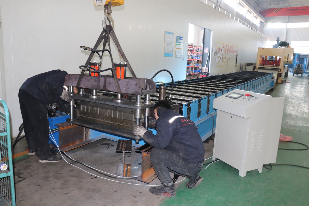 The global industry centralized procurement center of Huanuo Cold Bending has officially opened a new chapter in the global construction industry.
