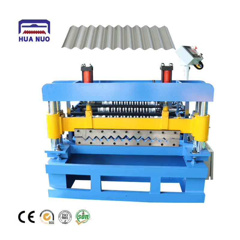  665 Arc-shaped single layer roll forming  machine4