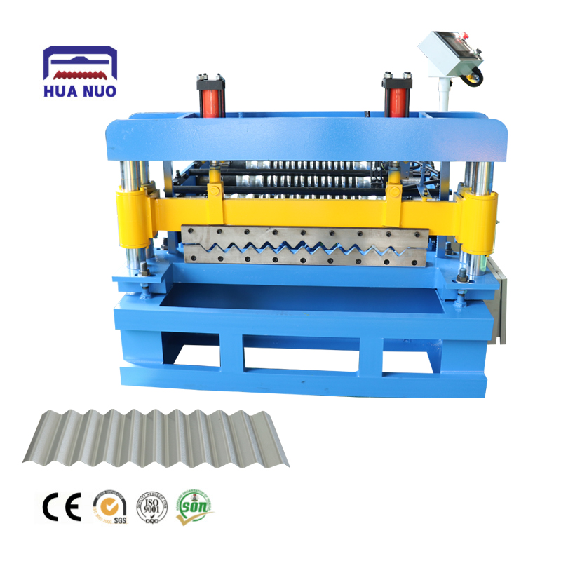  665 Arc-shaped single layer roll forming  machine5